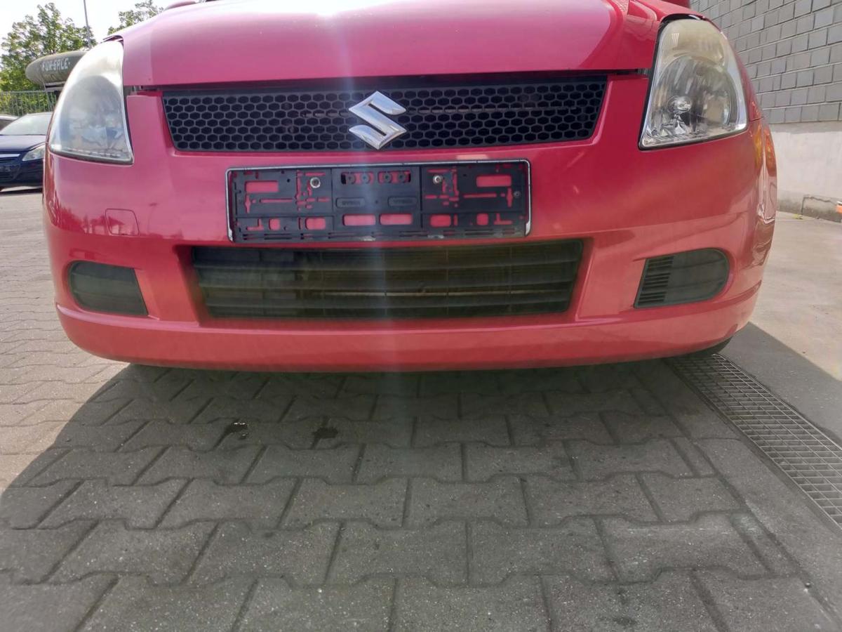 Suzuki 4 EZ MZ original Stoßstange Stossfänger vorn Rot Bj.2007